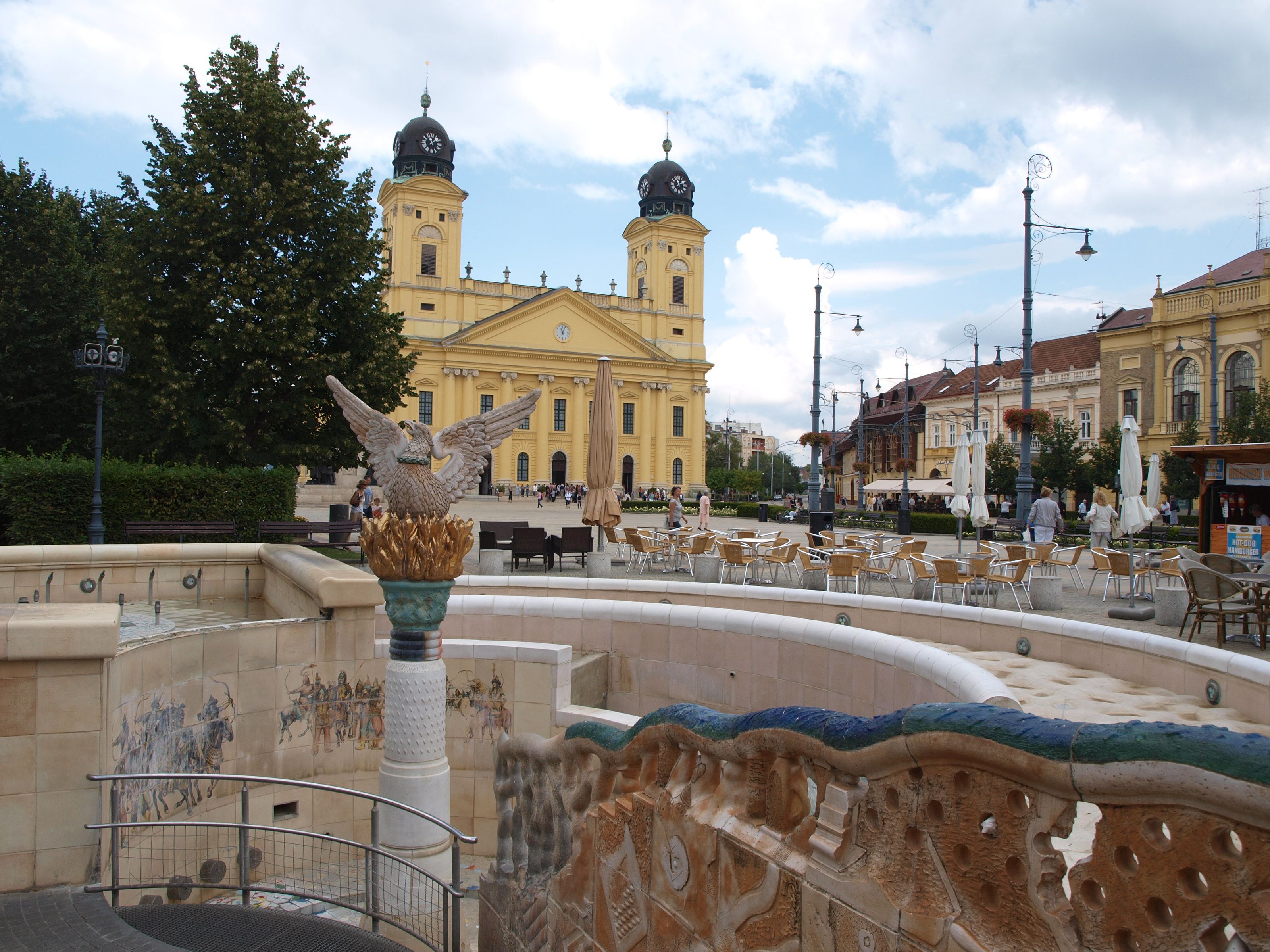 Debrecín – hlavní náměstí