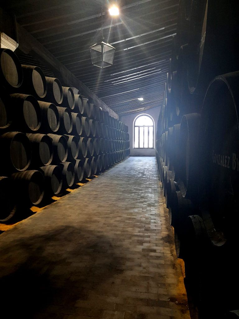 Dlouhé řady a řady sudů