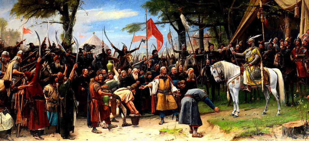 Příchod Maďarů pod vedením Arpáda