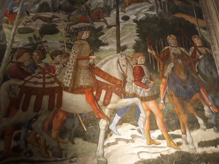 Slavná fresca z kaple Medici