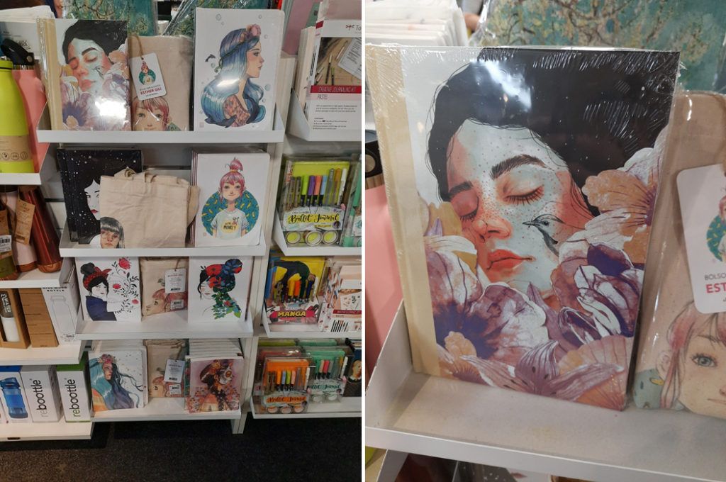 Zápisníky, ale i tašky od místních tvůrců