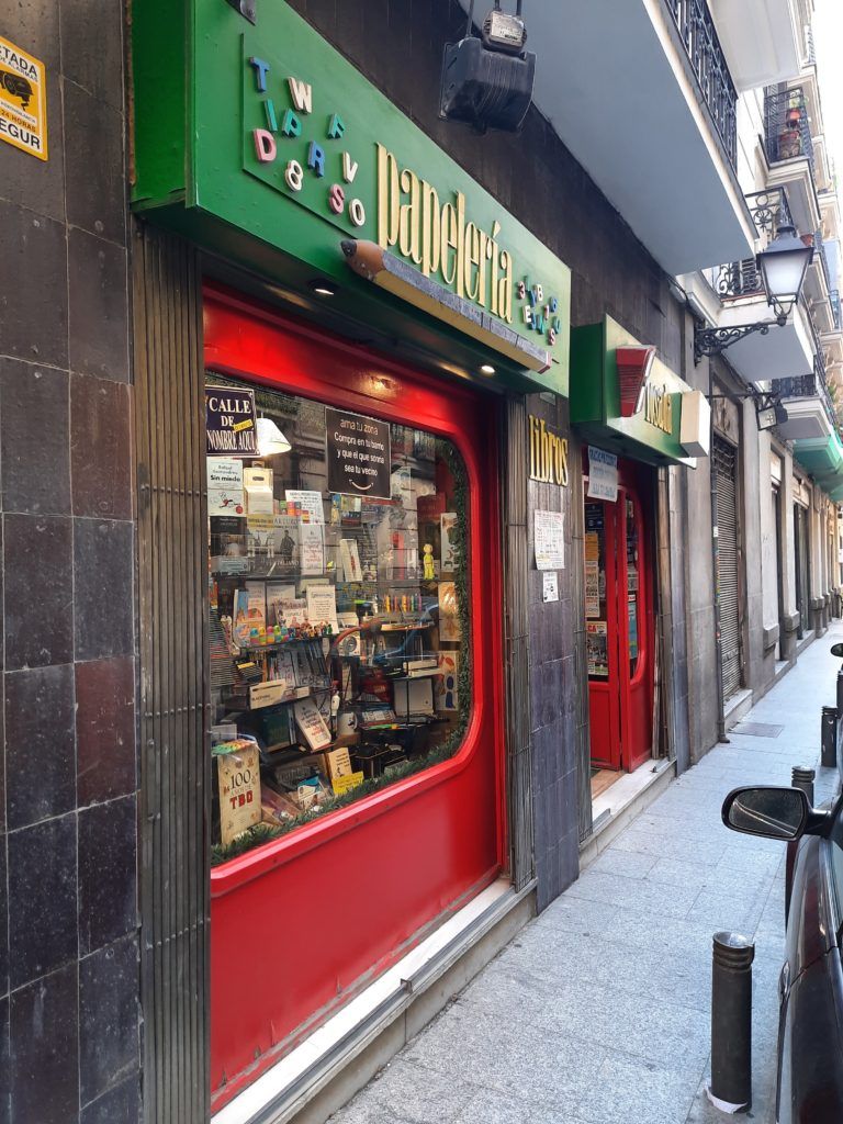 Schováno v uličkách Madridu