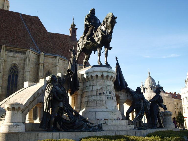 Matyáš Korvín v Cluji